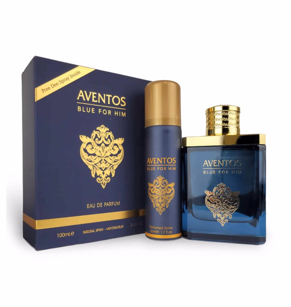 Aventos Blue For Him 100ml EDP by Fragrance World